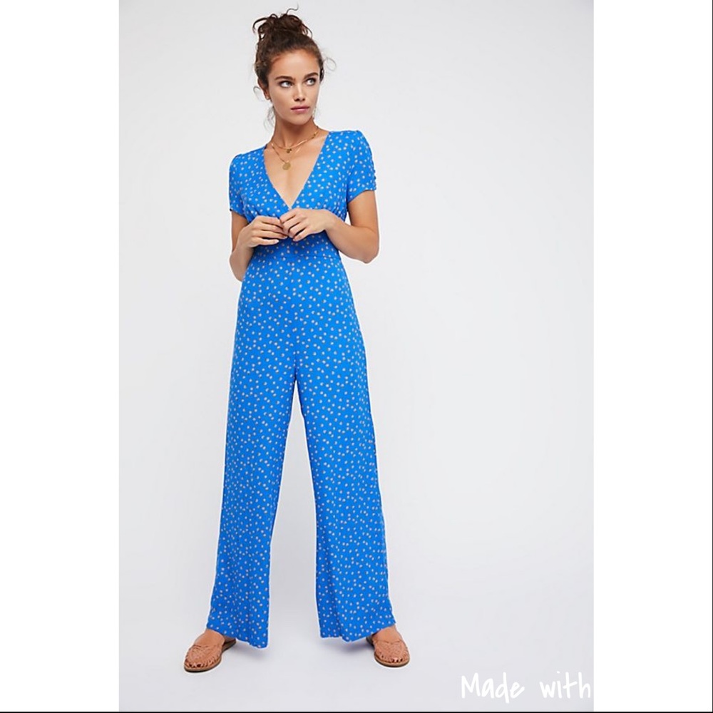 Free people Mia jumpsuit nwot